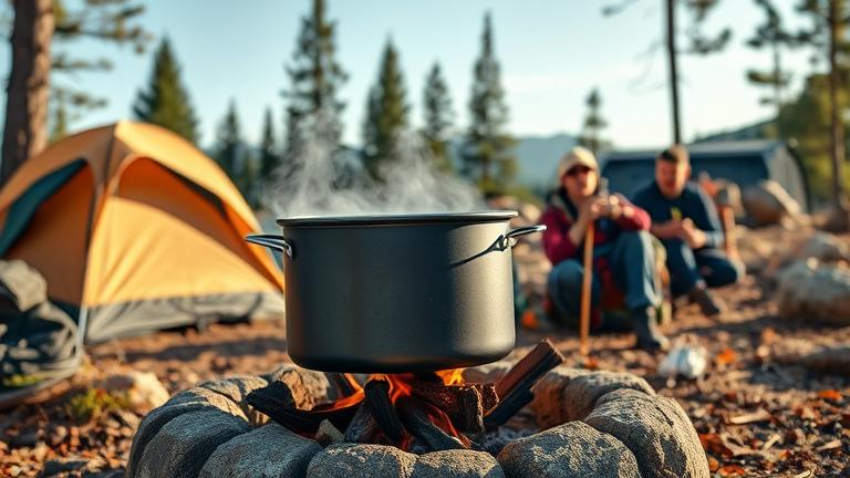 how to boil water camping?