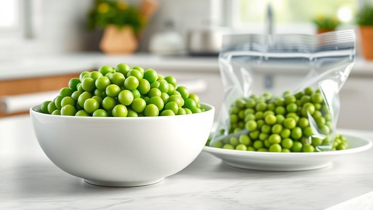 are frozen peas safe to eat without cooking?