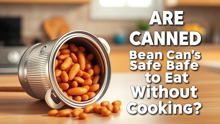 are canned beans safe to eat without cooking?