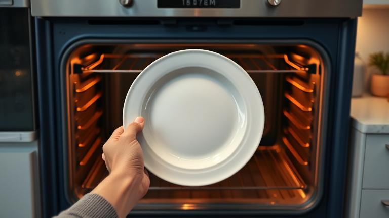 can you put ceramic plates in the oven?