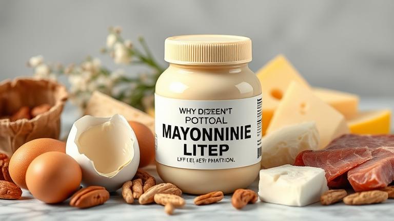 why doesnt mayonnaise have protein?