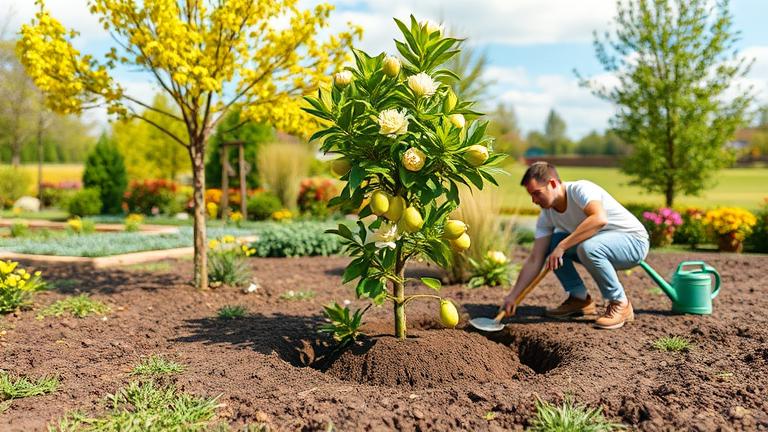 how to plant a flowering pear tree?