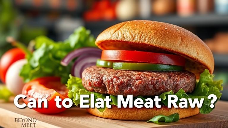 can you eat beyond meat raw?
