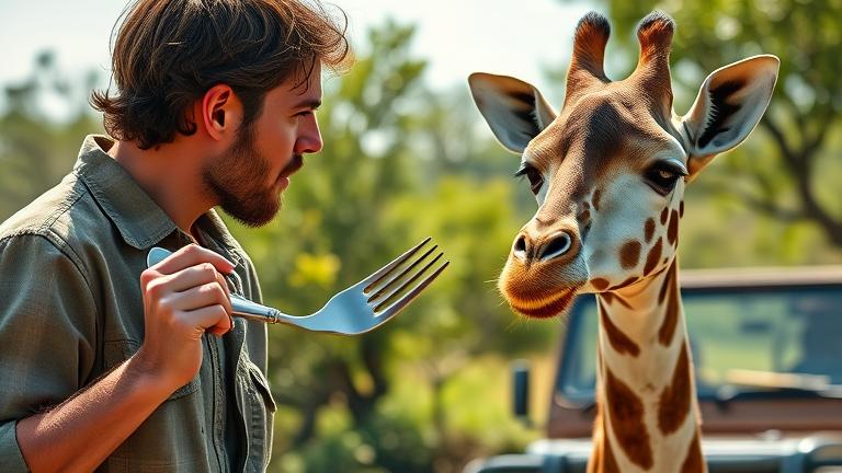 can you eat a giraffe?