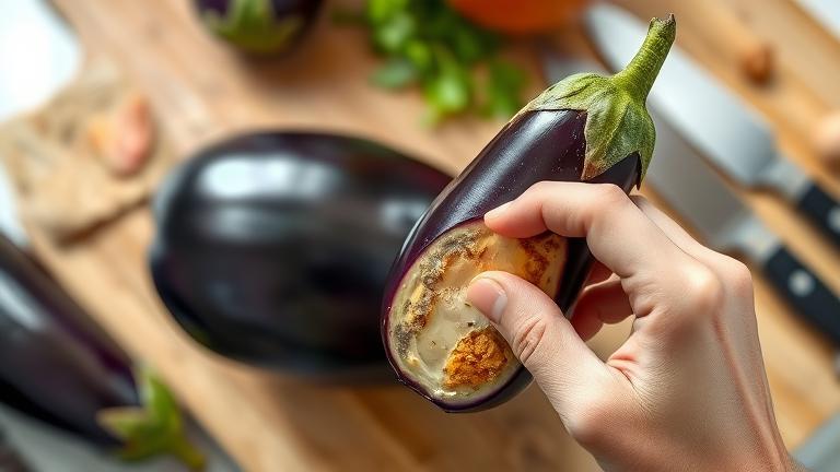 how to know if eggplant is spoiled?