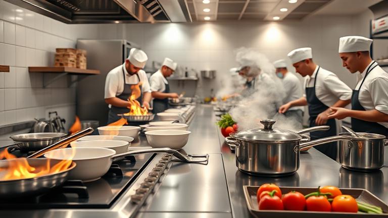 how do restaurants cook food so fast?