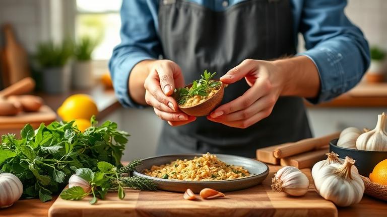 how to offset too much garlic?
