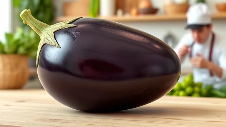 is it safe to eat under ripe eggplant?