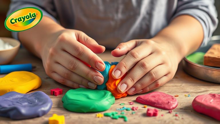 can you bake crayola air dry clay?