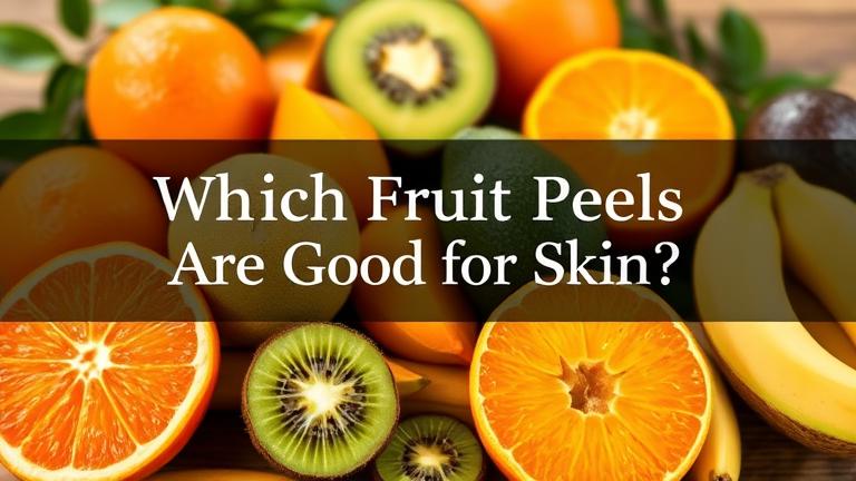 Which fruit peels are good for skin?