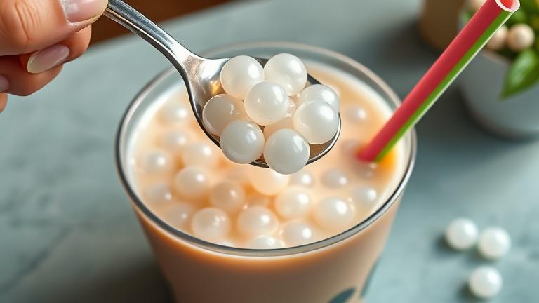 can you eat tapioca pearls?