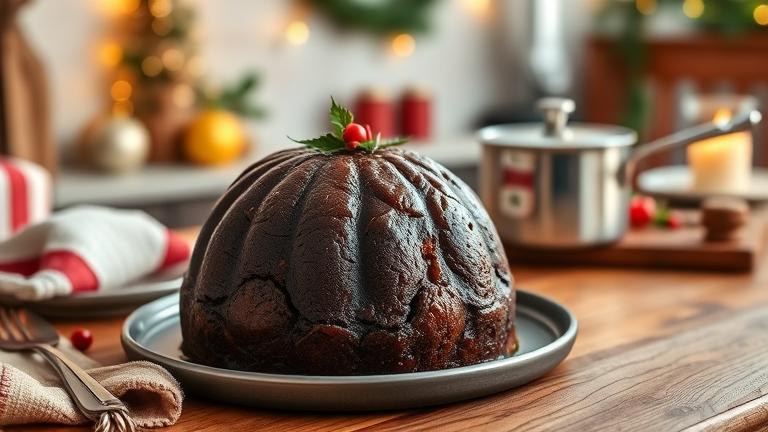 how to reheat christmas pudding?
