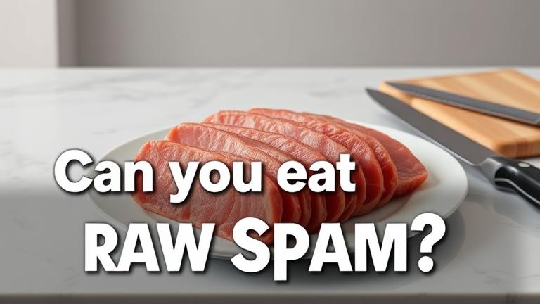 can you eat raw spam?