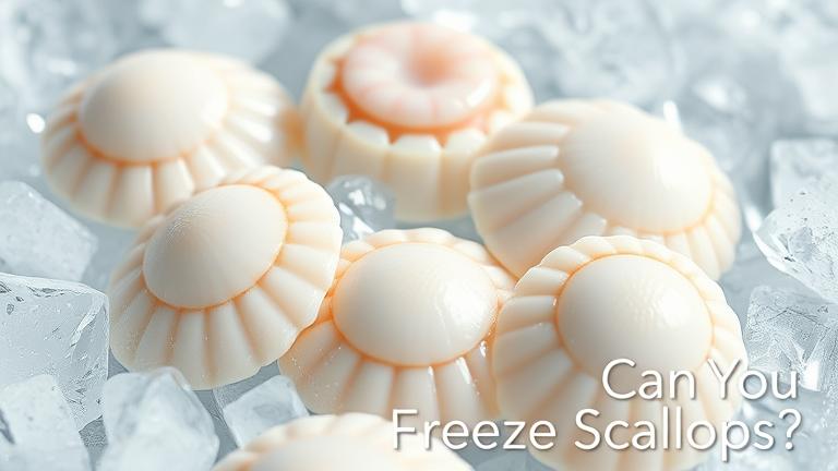 can you freeze scallops?