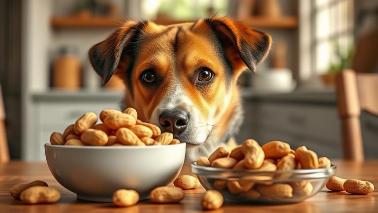 can dogs eat honey roasted peanuts?