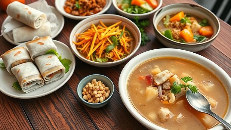 does vietnamese food have peanuts?