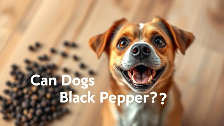 can dogs eat black pepper?