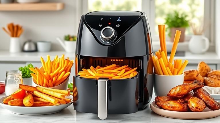 advantages of an air fryer?