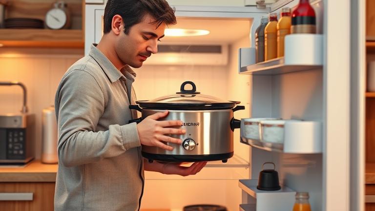 can i put a hot crockpot in the fridge? - Test Food Kitchen
