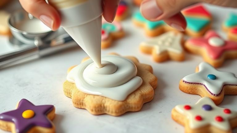 Icing Test how do you flood royal icing? - Test Food Kitchen