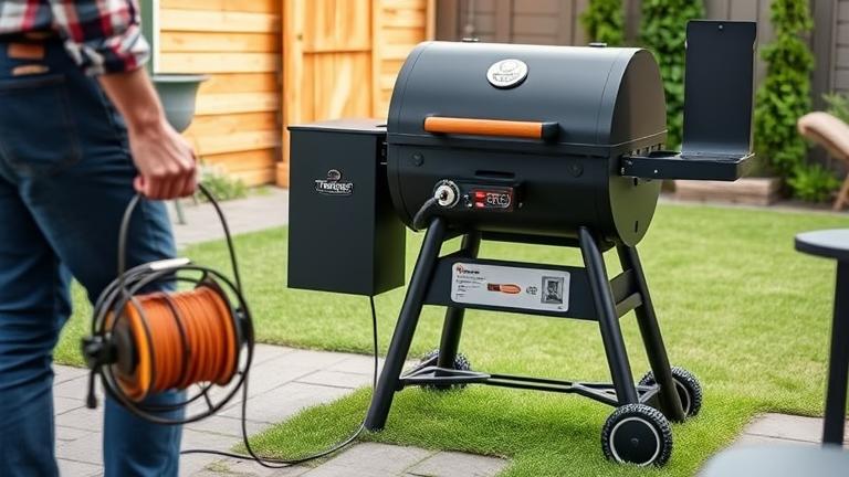 can you use an extension cord on a traeger grill?