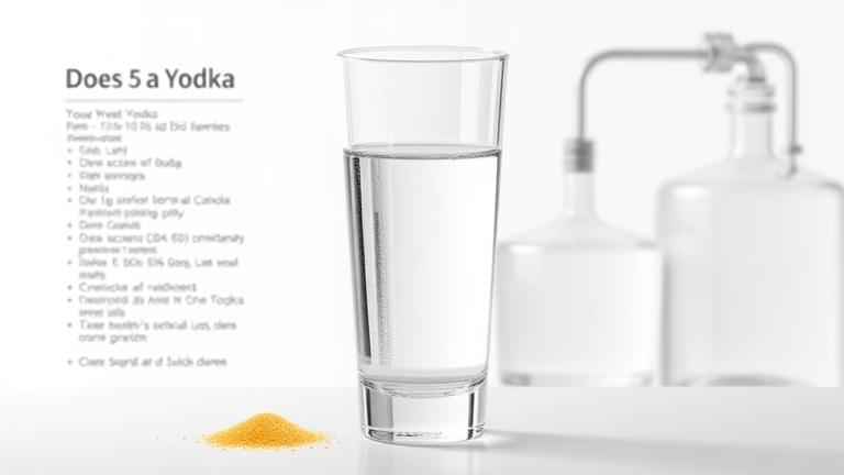 does vodka have yeast?