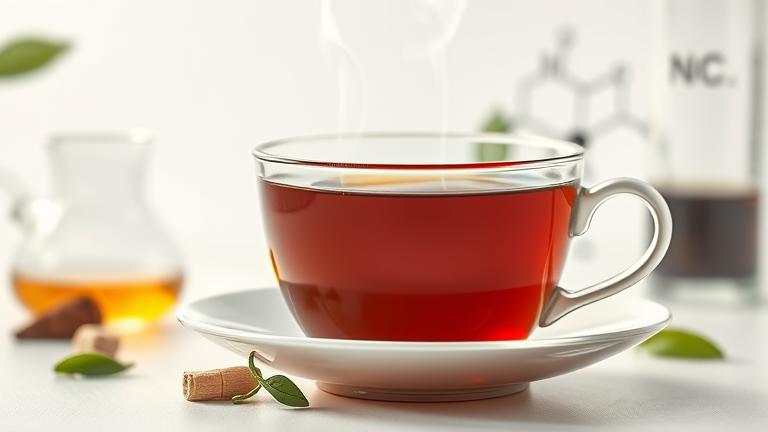 does tea contain nicotine?