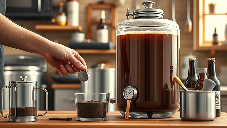 How Much Coffee Do You Use For 5 Gallons Of Beer?