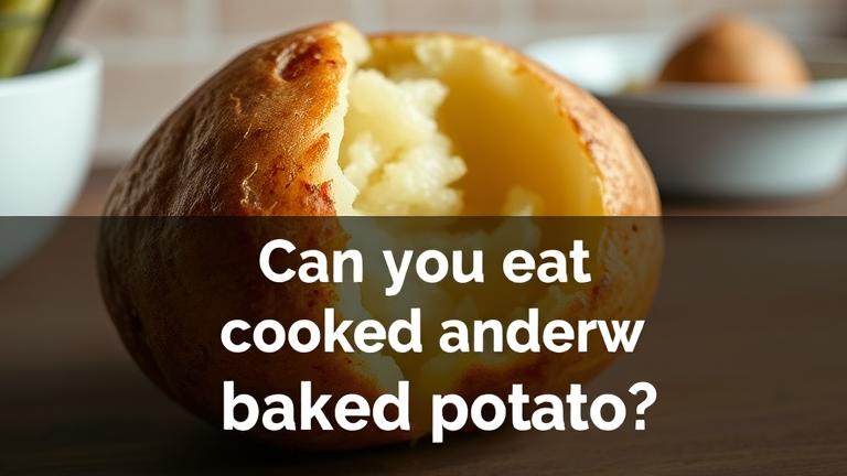 can you eat undercooked baked potato? - Test Food Kitchen