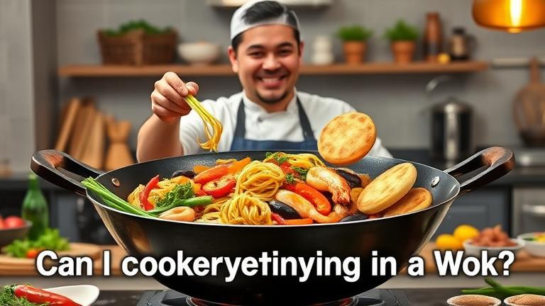 can i cook everything in a wok?