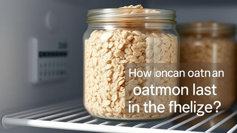 How Long Can Oatmeal Last In The Fridge