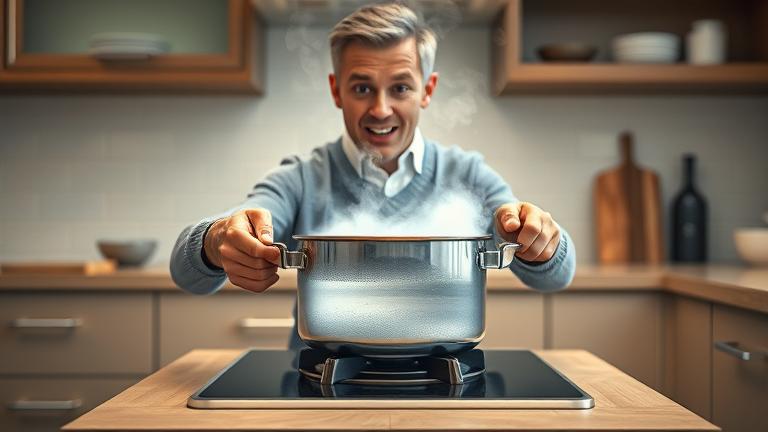 can you burn water cooking?
