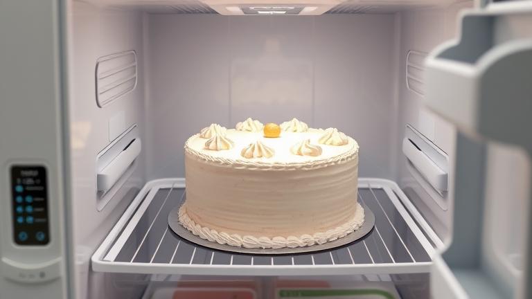 can fondant cakes go in the fridge?