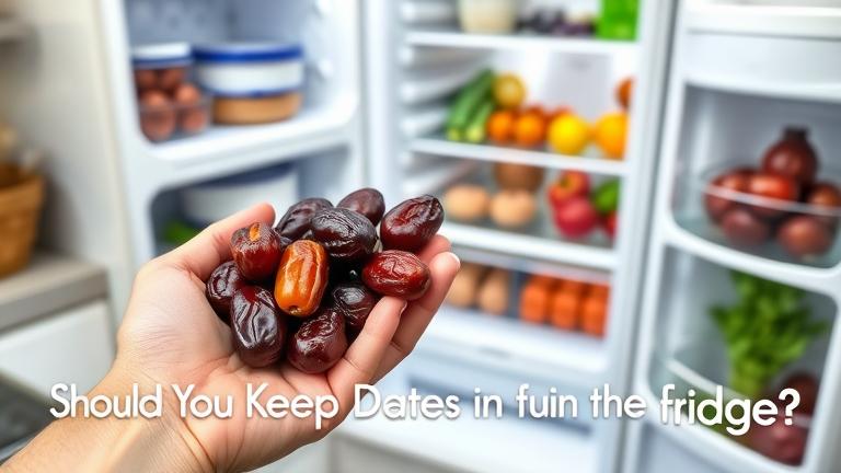 should you keep dates in the fridge?