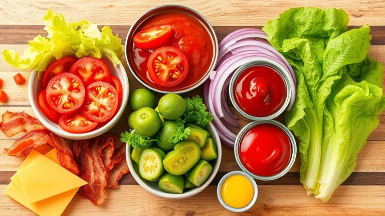 what do you put on a burger when cooking?