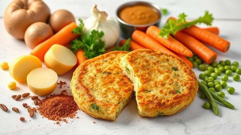 what is veg cutlet made of?