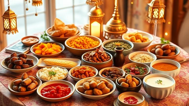 what types of food are eaten during ramadan?
