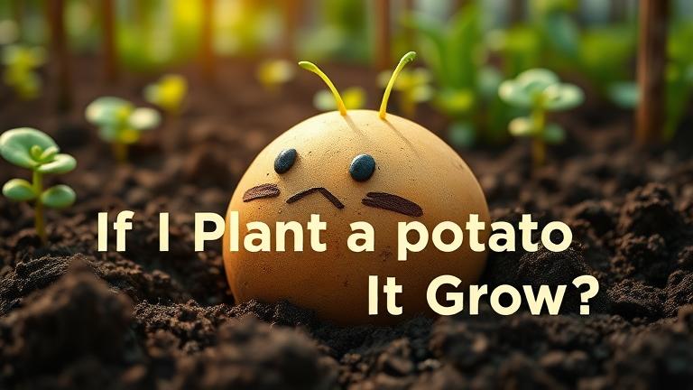 if i plant a potato will it grow?