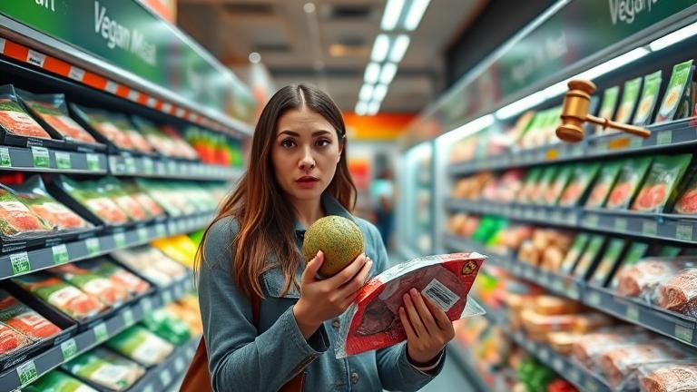 is it illegal to give vegan meat?