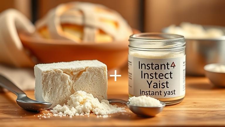 How much fresh yeast is equal to instant yeast?