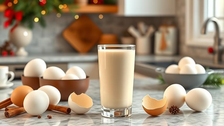 does eggnog need egg?