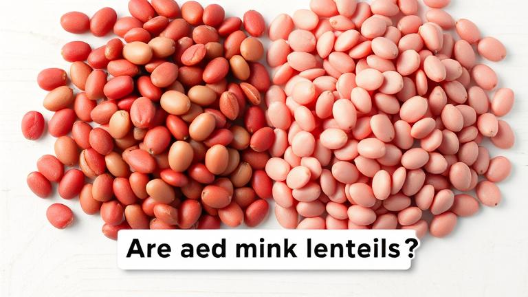 are red and pink lentils the same?