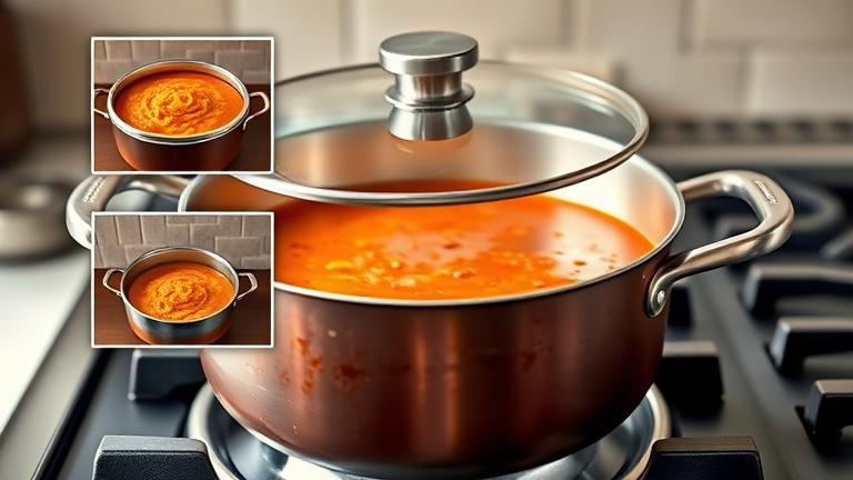 does sauce thicken with the lid on or off?