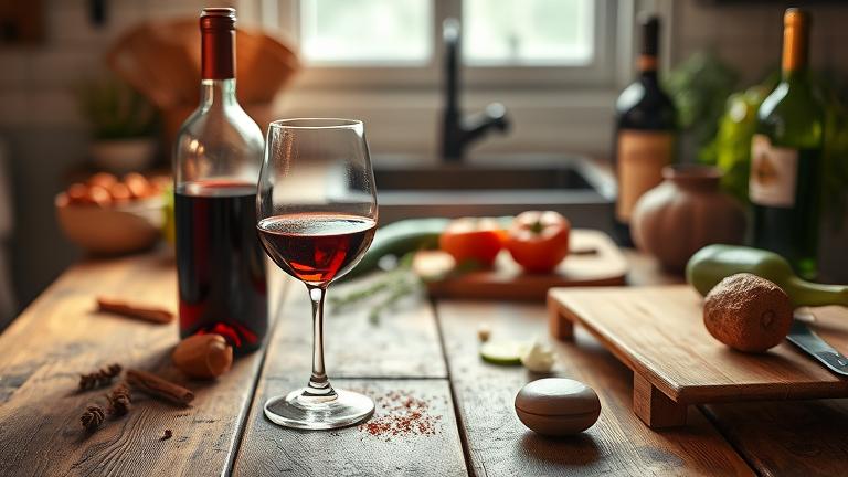 can you cook with old opened wine?