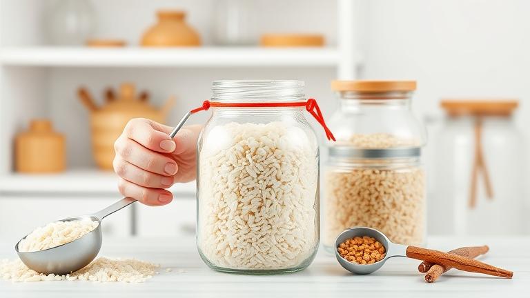 how to keep bugs out of rice?