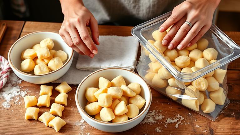 can you freeze gnocchi dough?