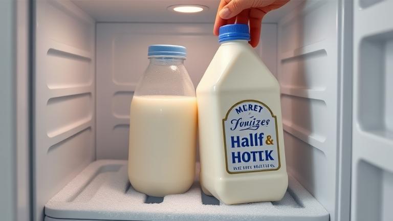 can you freeze half and half? - Test Food Kitchen