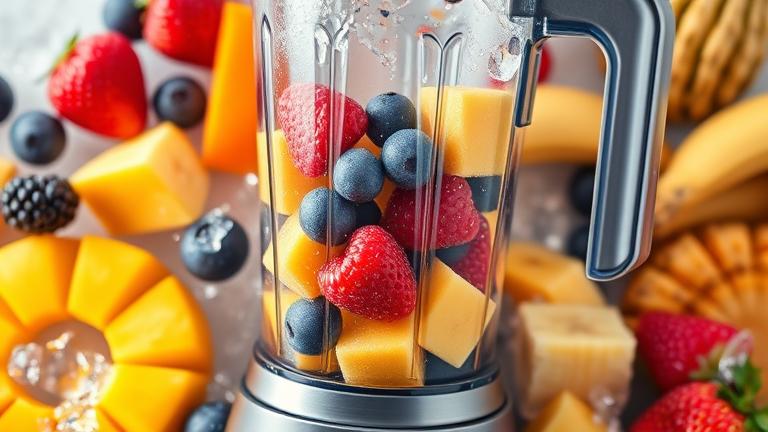 can you blend frozen fruit 5?