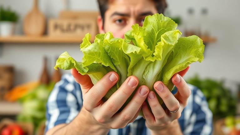 can you get sick from eating old lettuce?