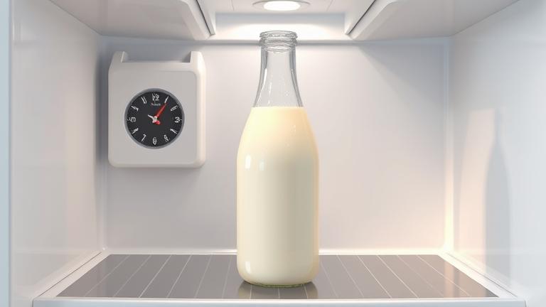 how long does it take for milk to spoil in the fridge?